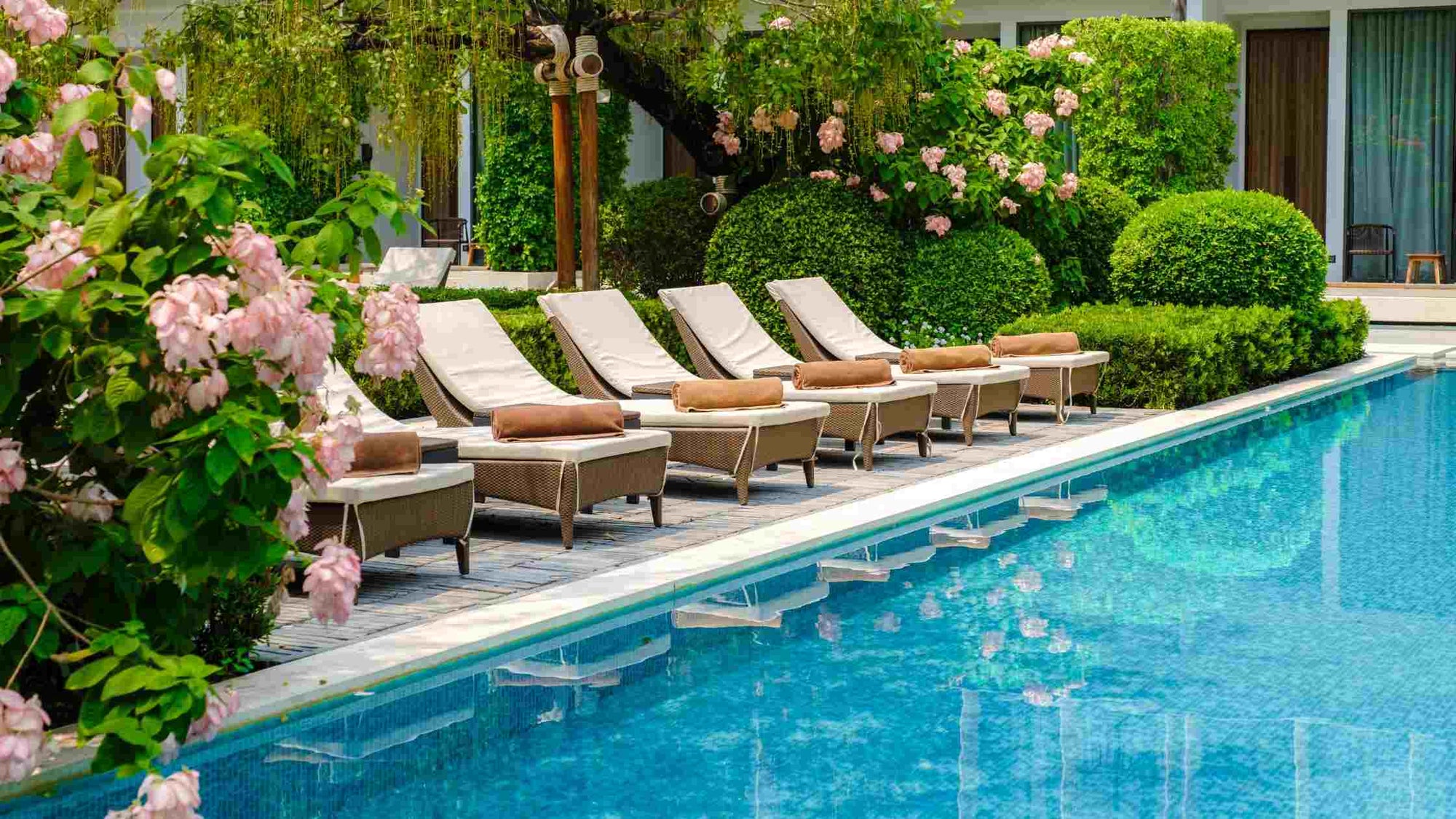 Unwind in Style: Custom Outdoor Cushions for Pool Chairs and Garden Beds at ZIPCushions