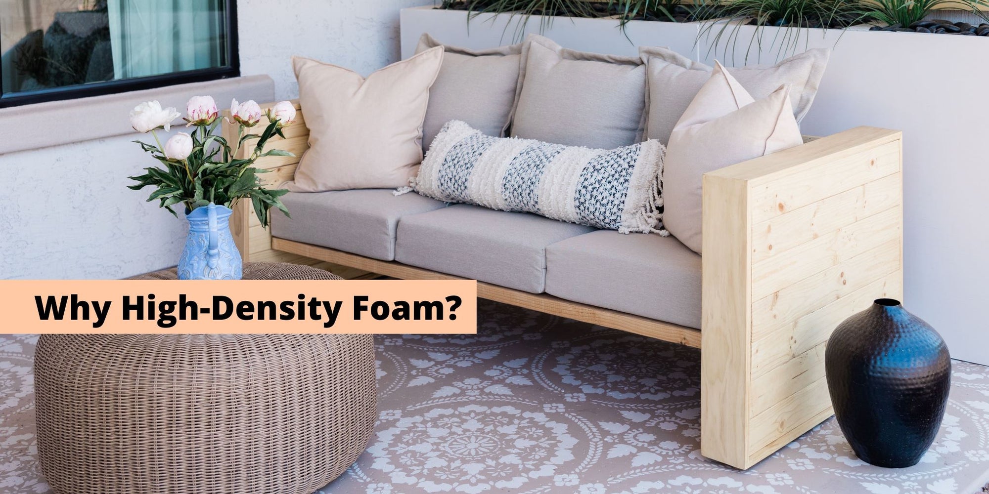 Why HD Foam is the way to go for comfortable seating