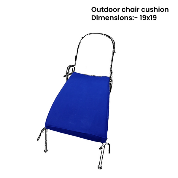 19 X 19 Outdoor Chair Cushions - Zipcushions