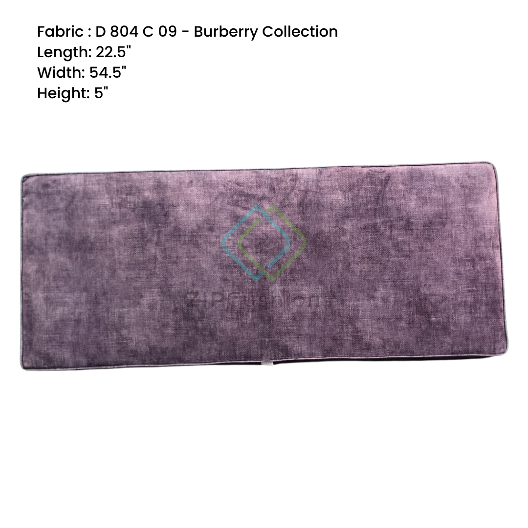 Purple rectangle shape cushion for sofa