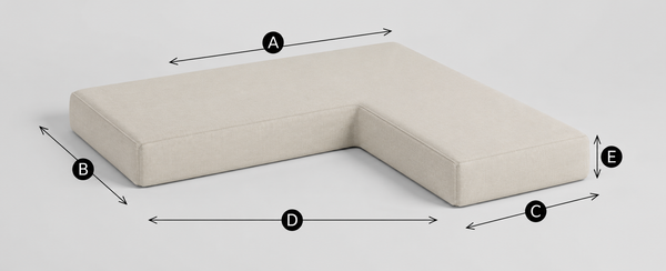 How to Measure L-Shape Bench Cushions for a Perfect Custom Fit