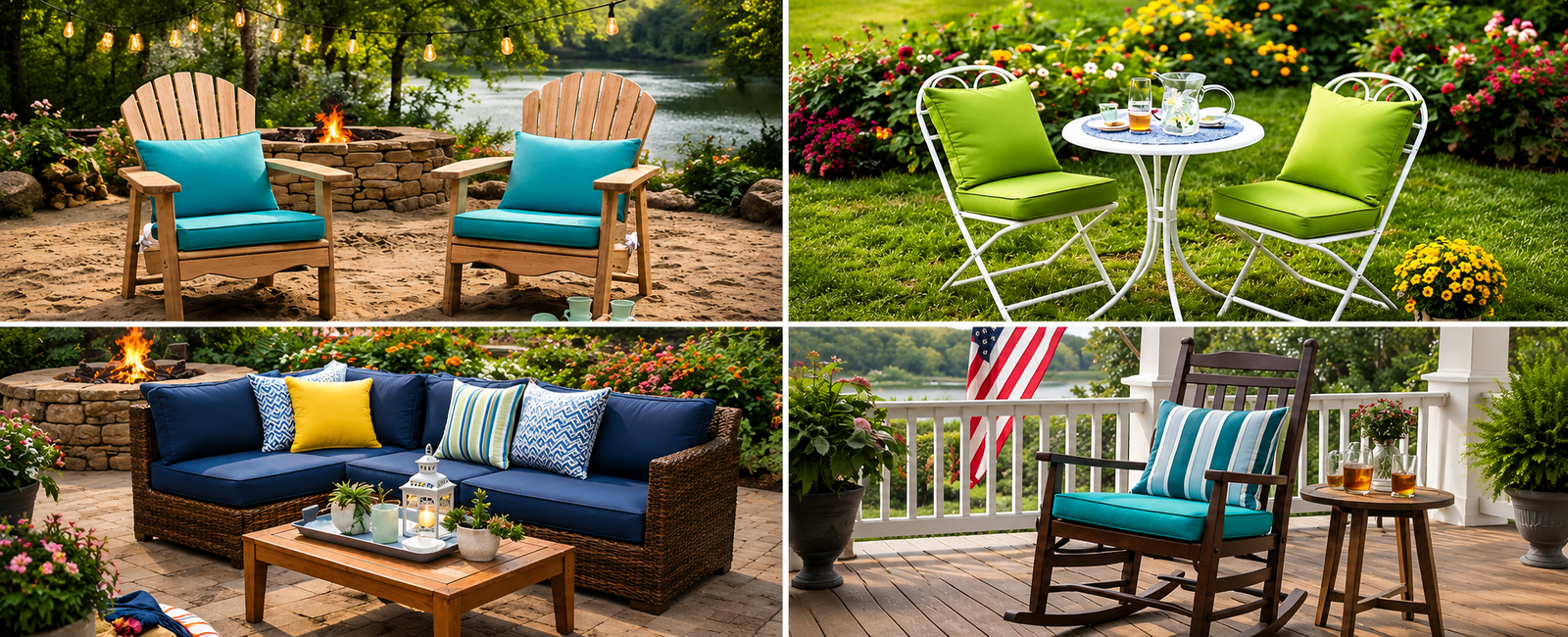 Buying Guide: Custom Outdoor Seat Cushions for Patio Chairs