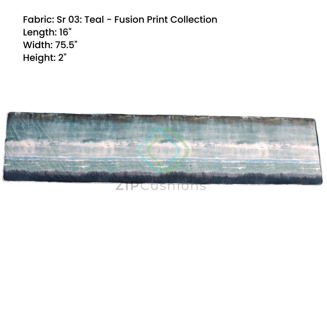 Customized printed cushion for Bench seat