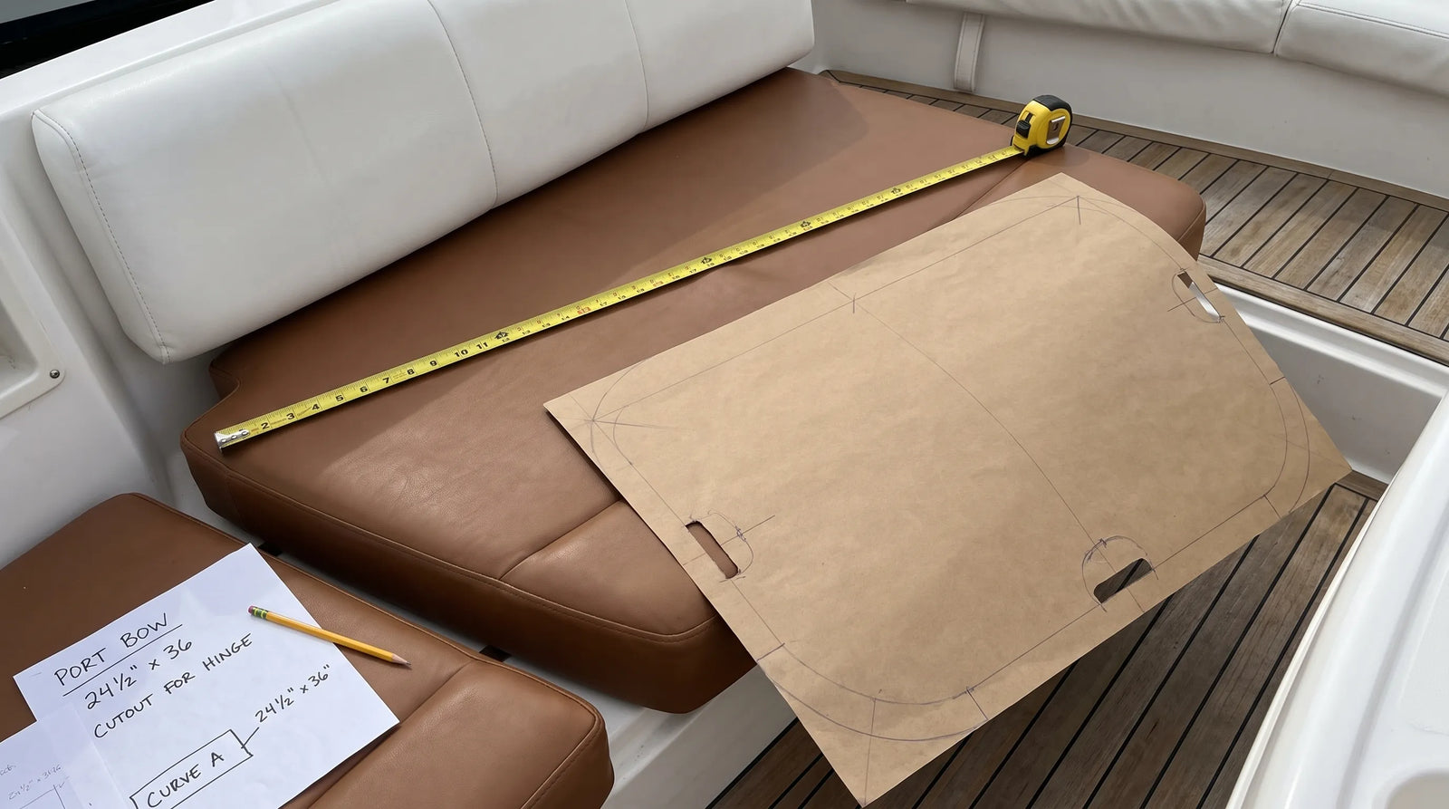 How to Measure Custom Boat Cushions for a Precise Fit