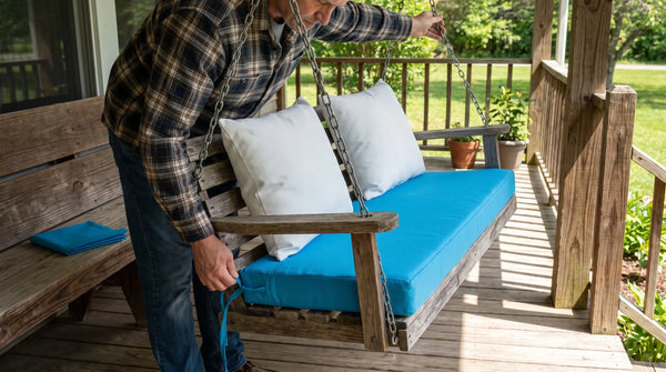 How to Design Custom Cushions for a Porch Swing