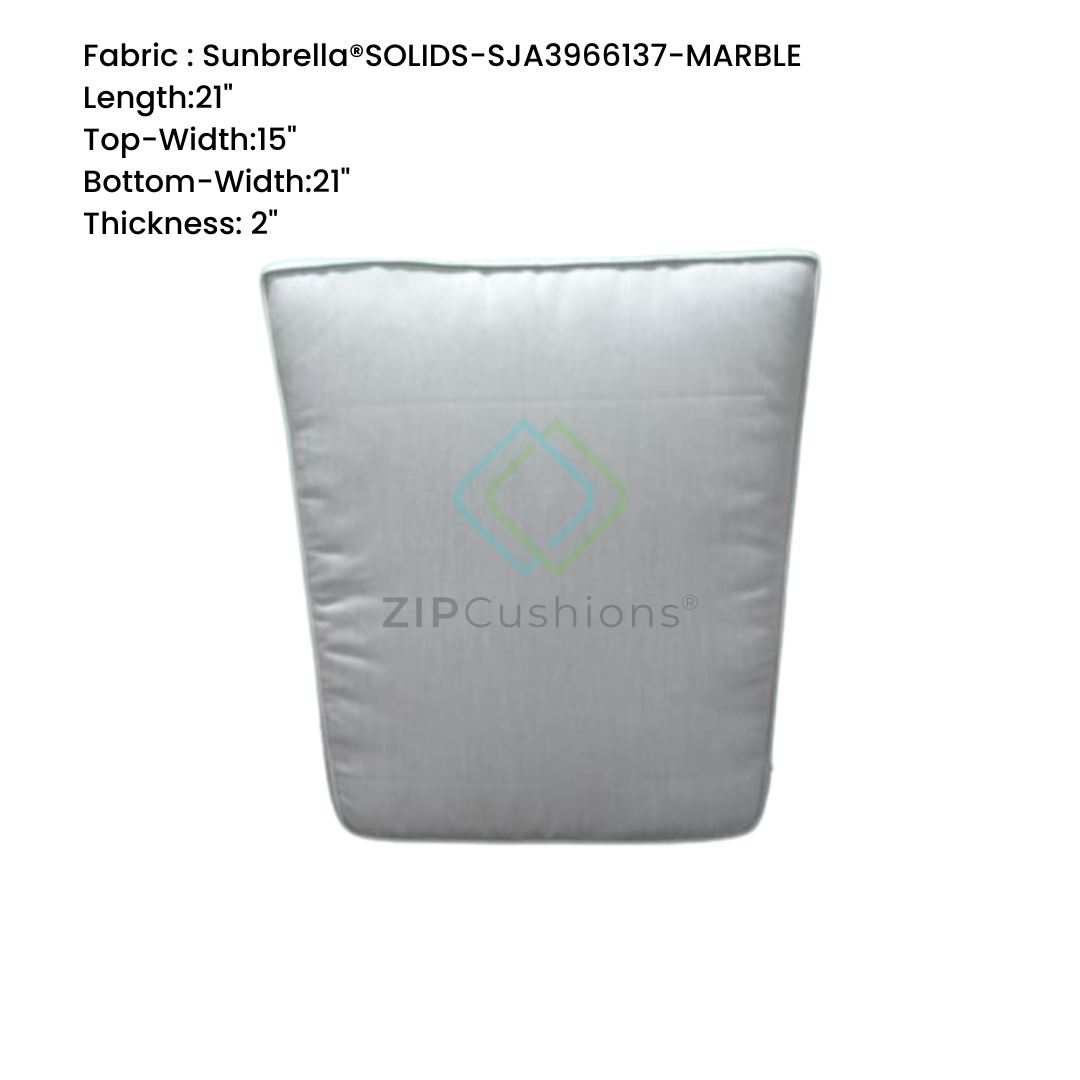 Custom Trapezium Sunbrella Cushion