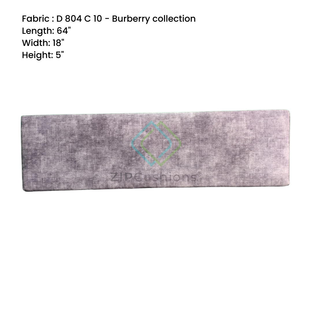 Customized rectangle shape bench cushion