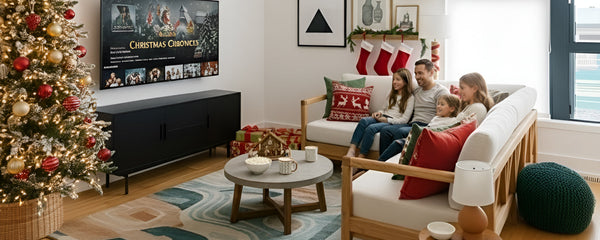 Level Up Your Netflix Binges: Christmas Ready Custom Couch Cushions