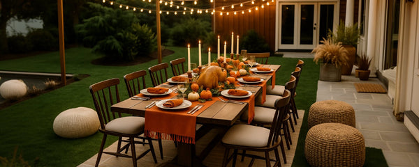 Thanksgiving Hosting Essentials: From Table Decor to Cozy Seating