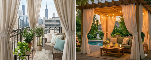 Why Sunbrella is The Best Choice for Patio Cushions, Curtains & Throws: The Complete Spring Guide