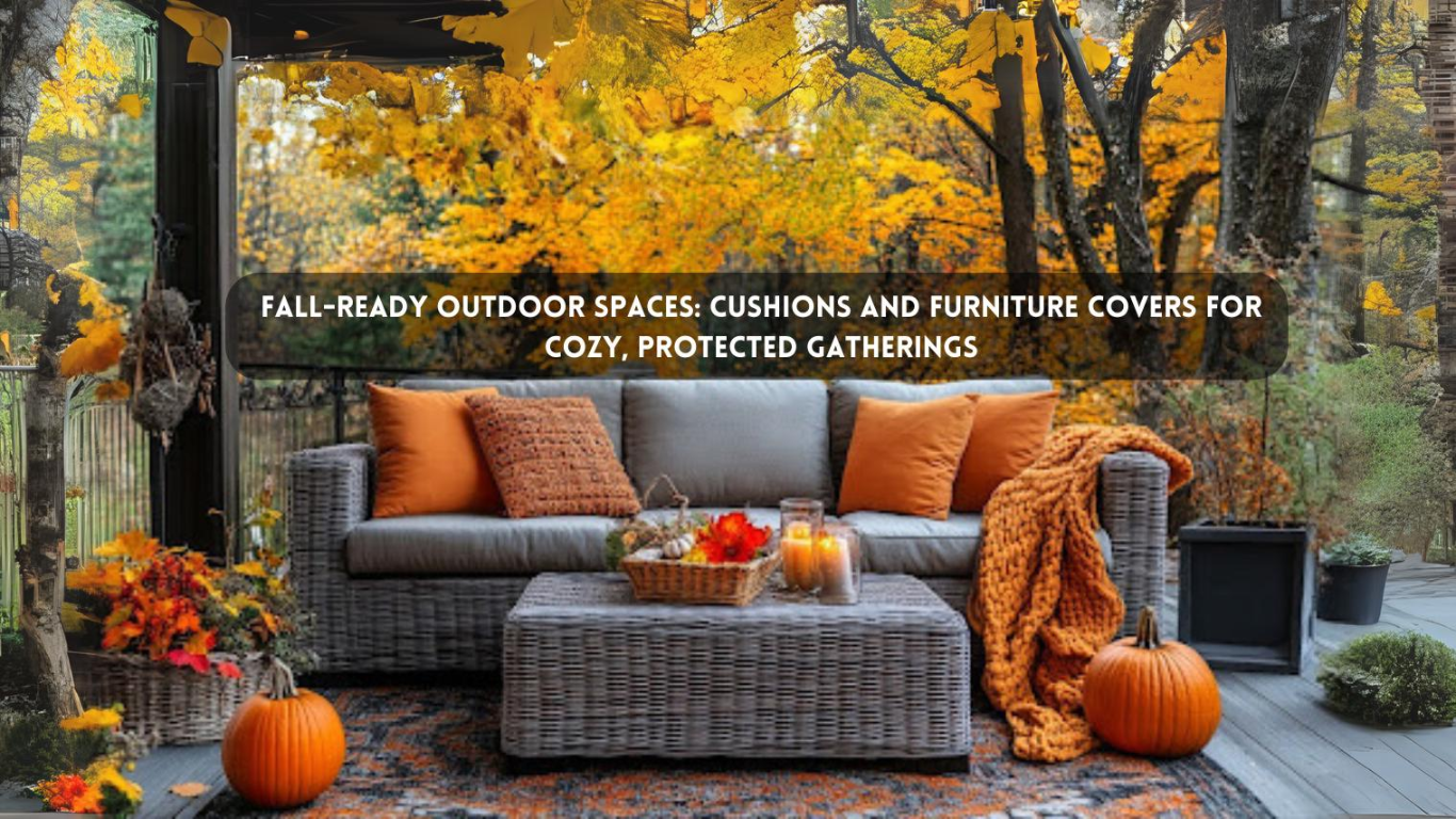 Fall Into Comfort – How To Get Your Outdoor Space Ready for Fall