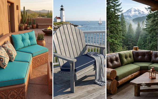 Trapezoid Custom Outdoor Seat Cushions: Sizing & Styling Guide