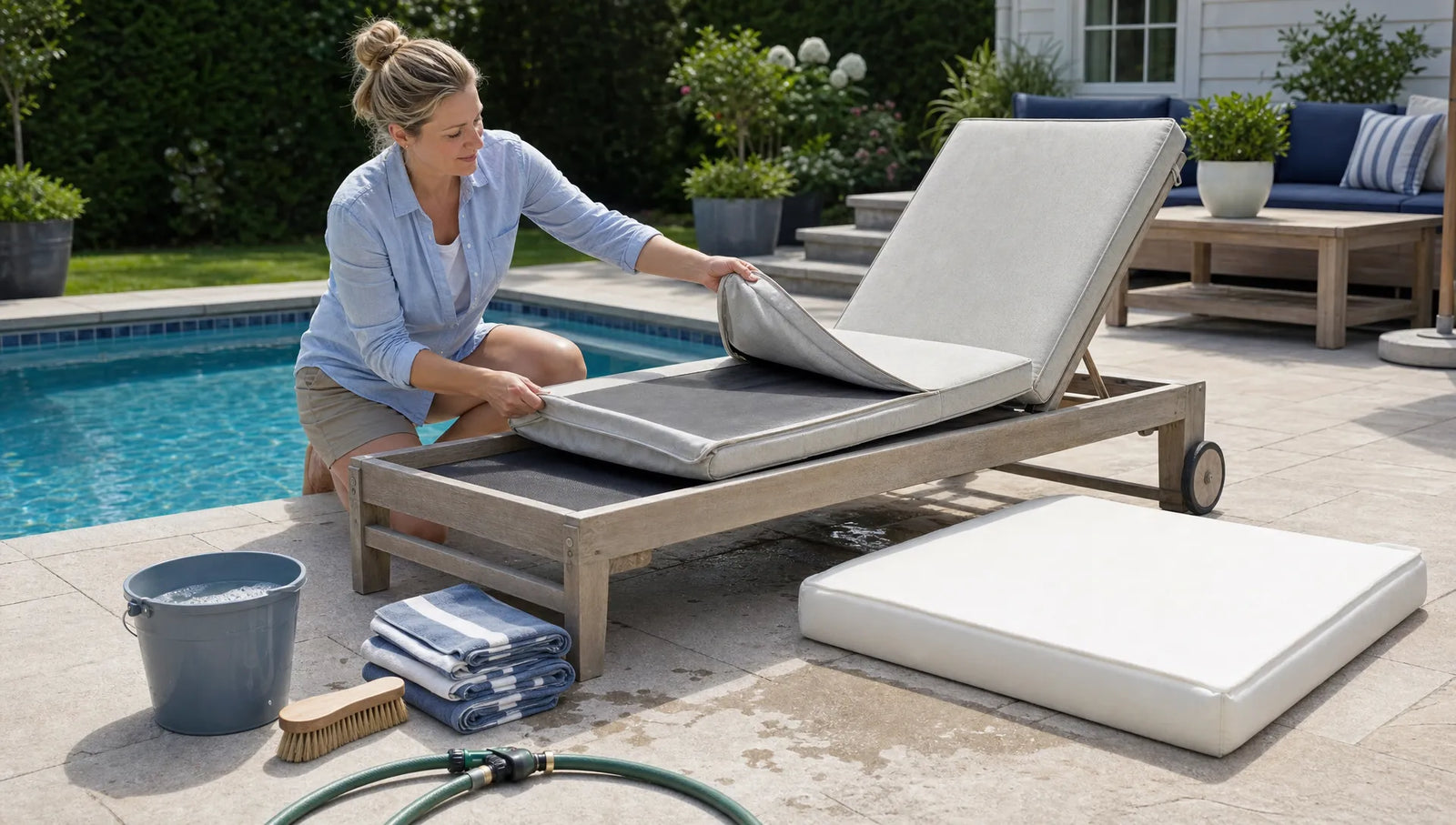 How to Clean Sunbrella® Cushion Covers Without Damaging Them