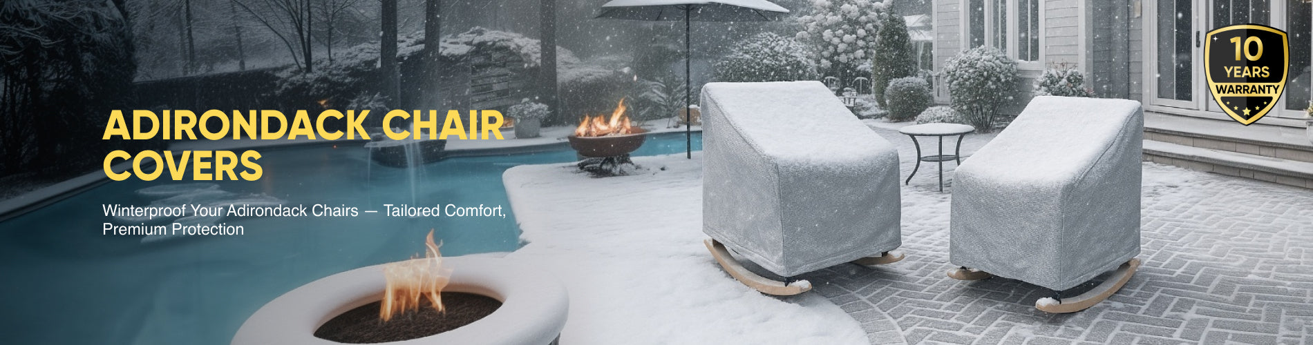 Custom Adirondack Chair Covers