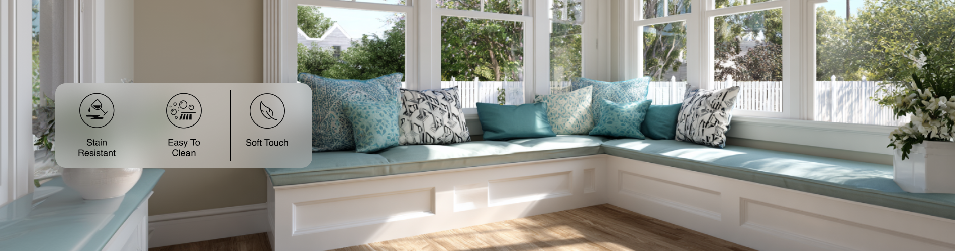 Custom Window Seat Cushions