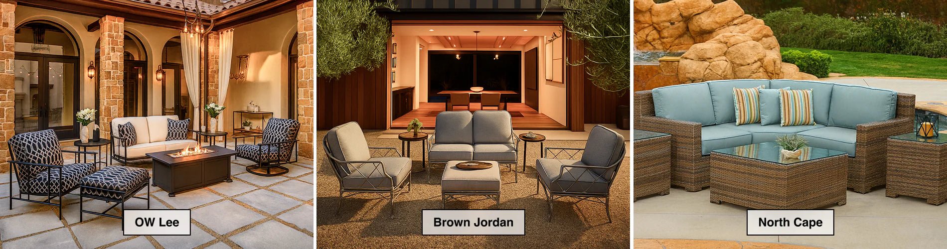 Custom Replacement Cushions for Top Outdoor Furniture Brands