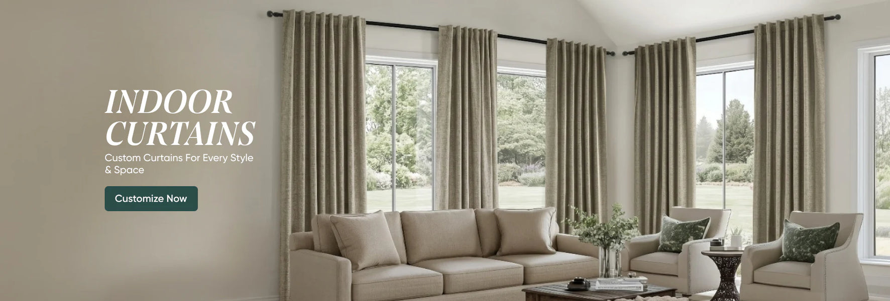 Custom Indoor Curtains