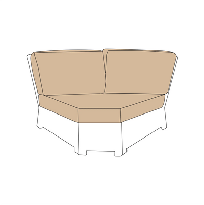 North Cape Cabo 45 Degree Corner Cushions