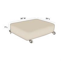 OW Lee Aris Replacement Ottoman Cushion