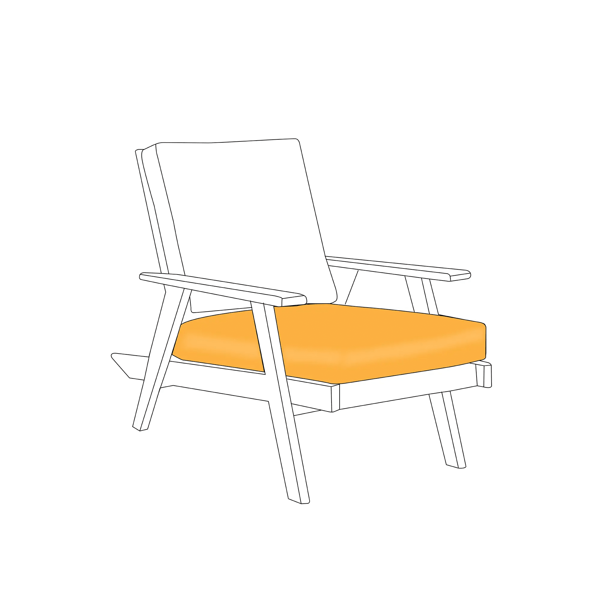 25 x 25 Outdoor Cushions | ZIPCushions