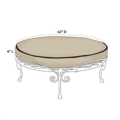 OW Lee Ashbury Large Ottoman Replacement Cushion