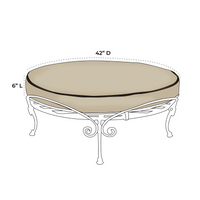 OW Lee Ashbury Large Ottoman Replacement Cushion