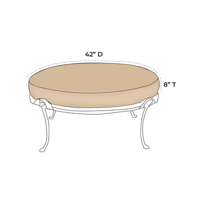 OW Lee Monterra Ottoman Replacement Cushions