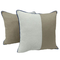Bouclé Accent Pillow Covers (20x20, Set of 2)