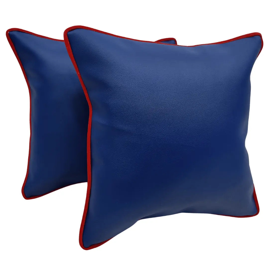 Royal Blue Elegance Pillow Covers (16x16, Set of 2) | ZIPCushions