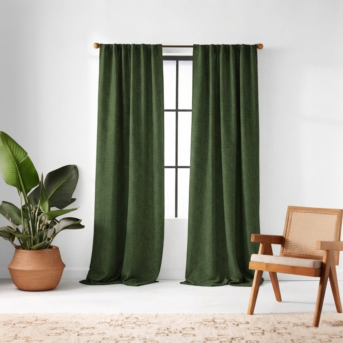 Jungle Eco-Woven Curtain