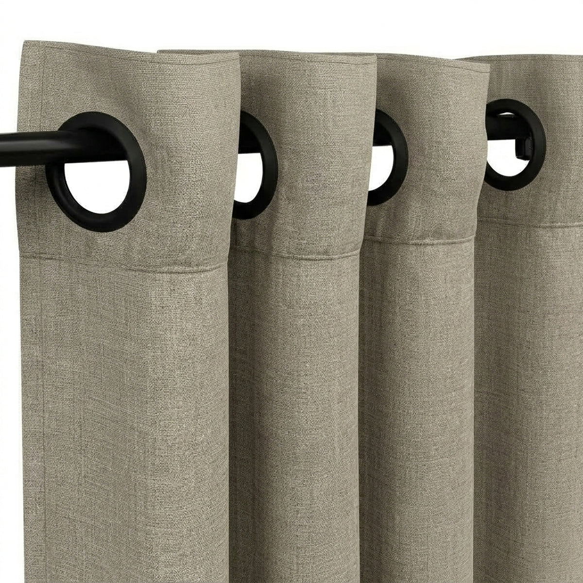 Linen Eco-Woven Curtain - view 4