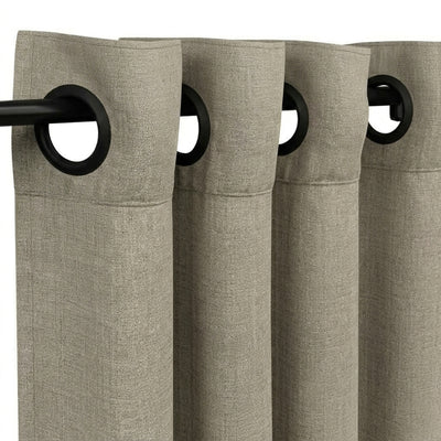 Linen Eco-Woven Curtain - alternate view