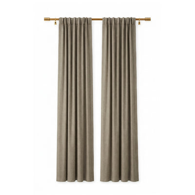 Linen Eco-Woven Curtain - Secondary image