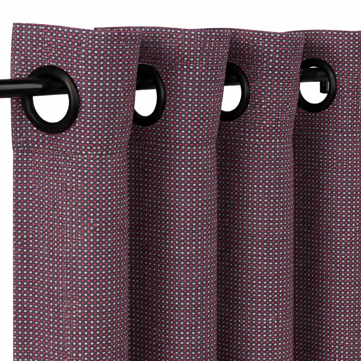 Sunbrella Domino Roulette Curtain