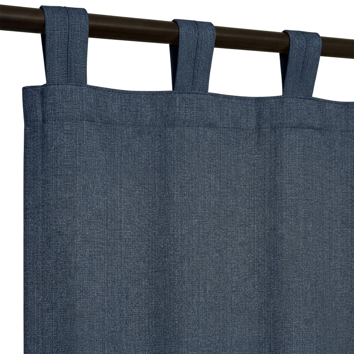Navy Eco-Woven Curtain - view 5