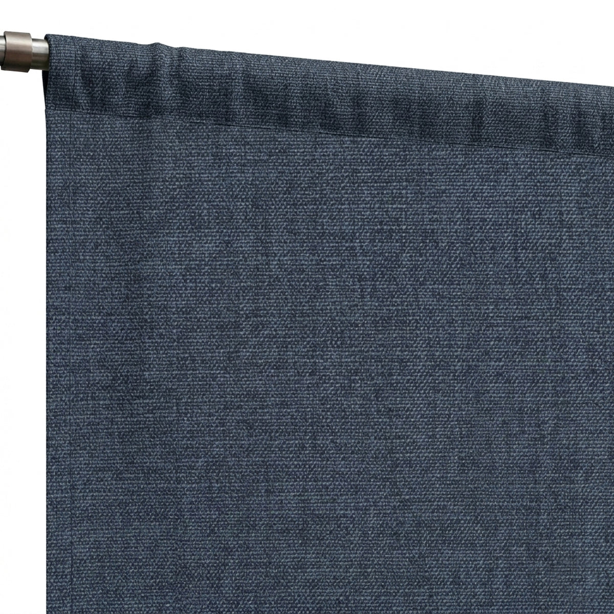 Navy Eco-Woven Curtain - view 6
