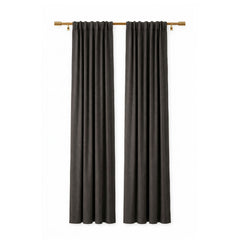 Raven Eco-Woven Curtain - alternate view