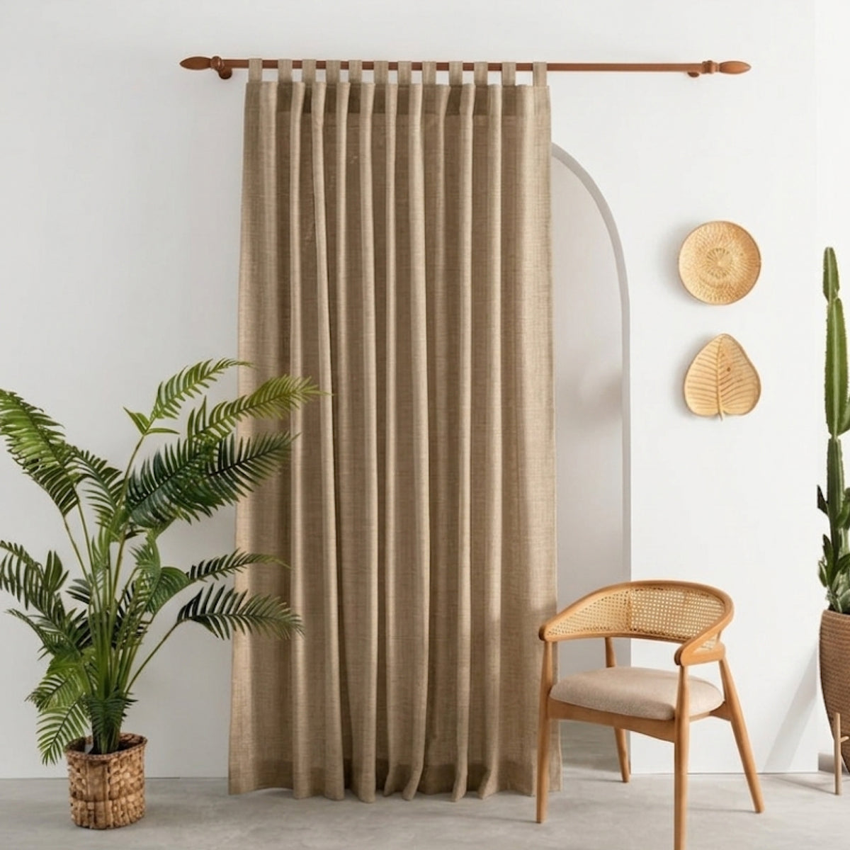 Sand Eco-Woven Curtain
