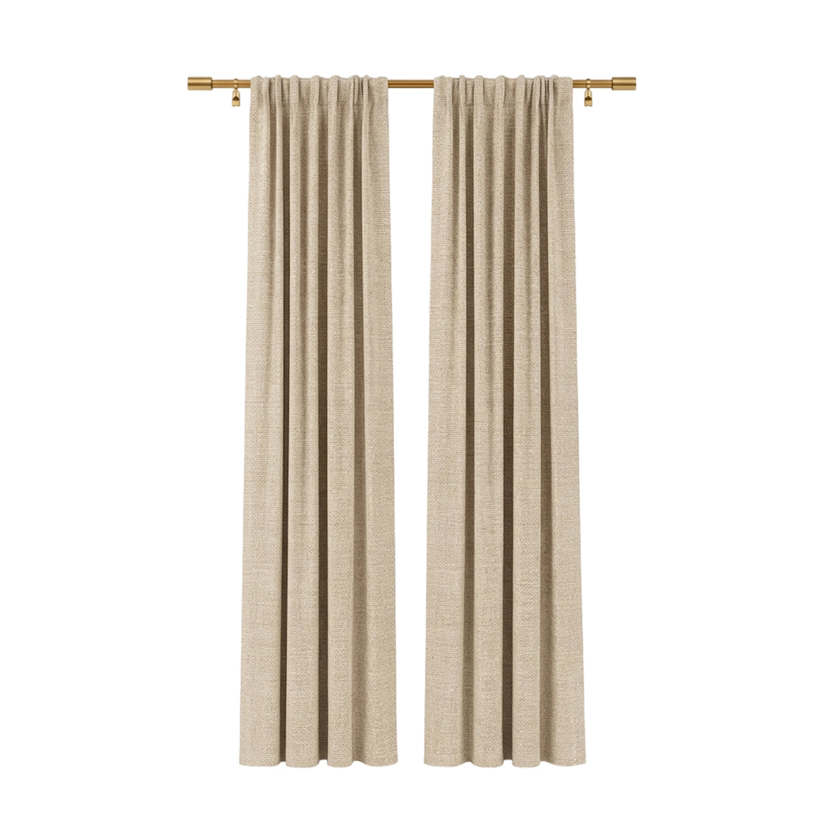 Sand Eco-Woven Curtain - view 2