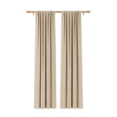 Sand Eco-Woven Curtain - Secondary image