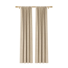 Sand Eco-Woven Curtain - alternate view