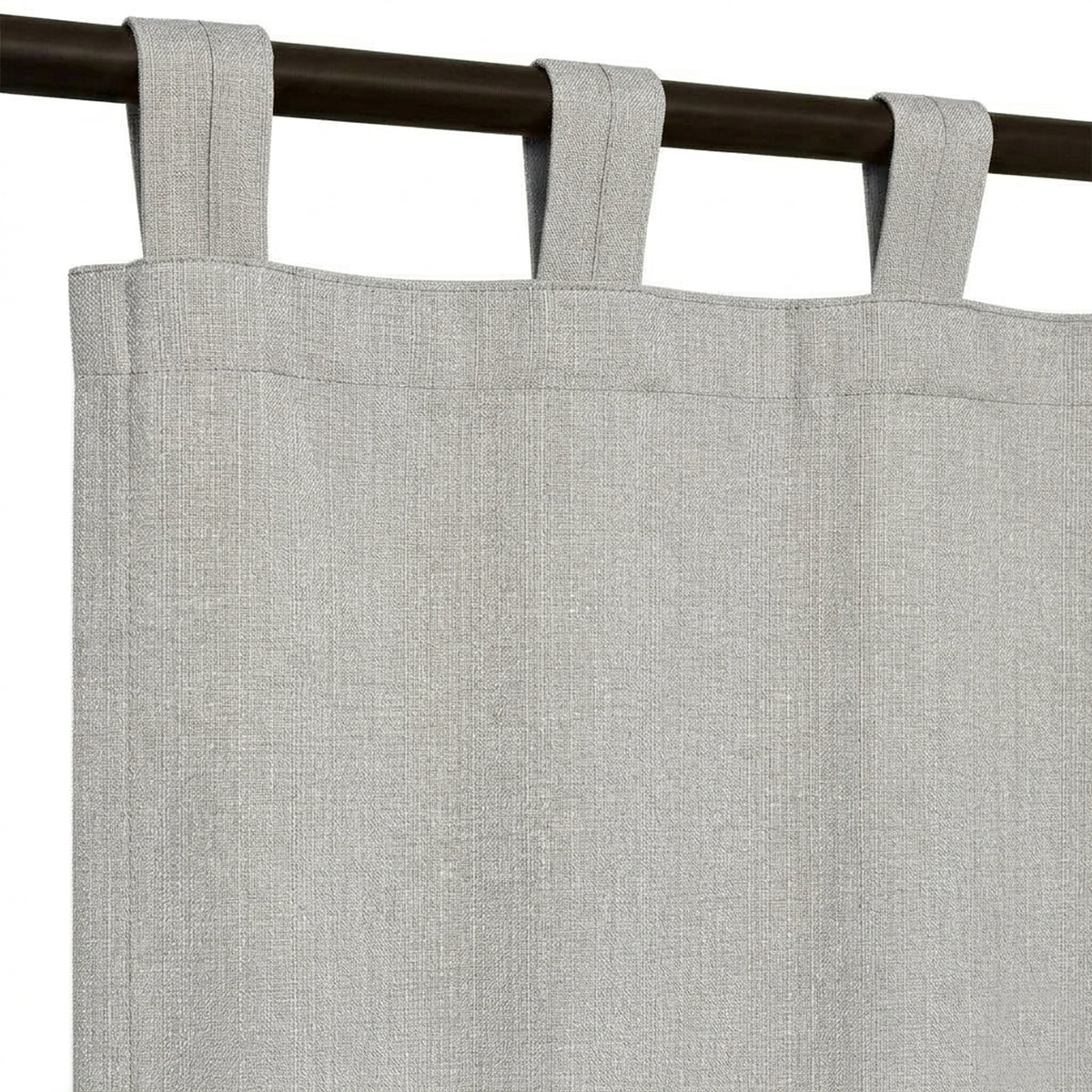 Silver Eco-Woven Curtain - view 5