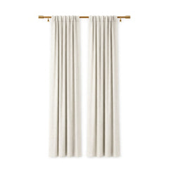 Snow Eco-Woven Curtain - alternate view