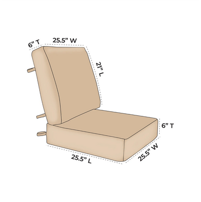 OW Lee Pacifica Replacement Left Right & Center Sectional Cushions
