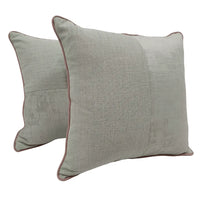 Soft Textured Indoor Accent Pillow Covers (16x16, Set of 2)
