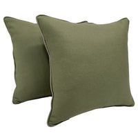Earthy Green Pillow Covers (16x16, Set of 2)