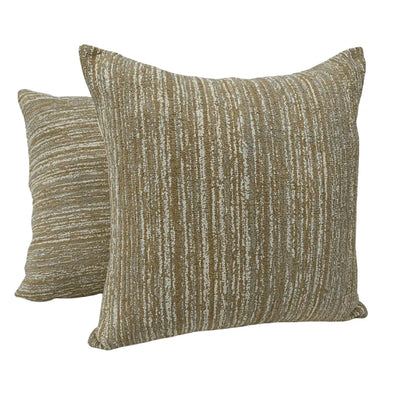 Textured Weave Indoor/Outdoor Pillow Covers (20"x20", Set of 2)