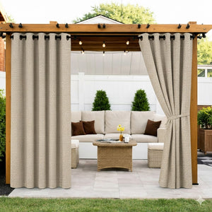 Sunbrella® Bliss Sand Curtain