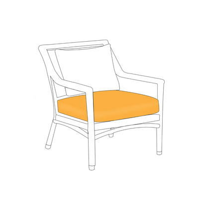 Square Custom Made Outdoor Cushions