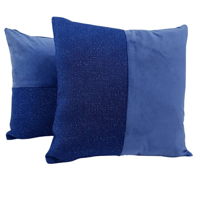 Calming Blue Indoor Pillow Covers (20"x20", Set of 2)